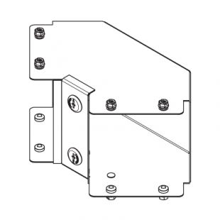 Legrand Salamandre MGR44BGL 100mm x 100mm Galvanised Steel 90&deg; Internal Lid Bend